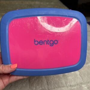 Bentgo Kids Bento Style 5 Compartment Leak Proof Lunch Box, Color Fuchsia
